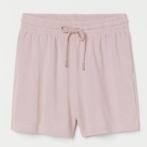 H&M Blush Pink Sweatshorts